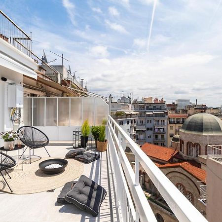Ares Penthouse Apartment Thessaloniki Exterior photo