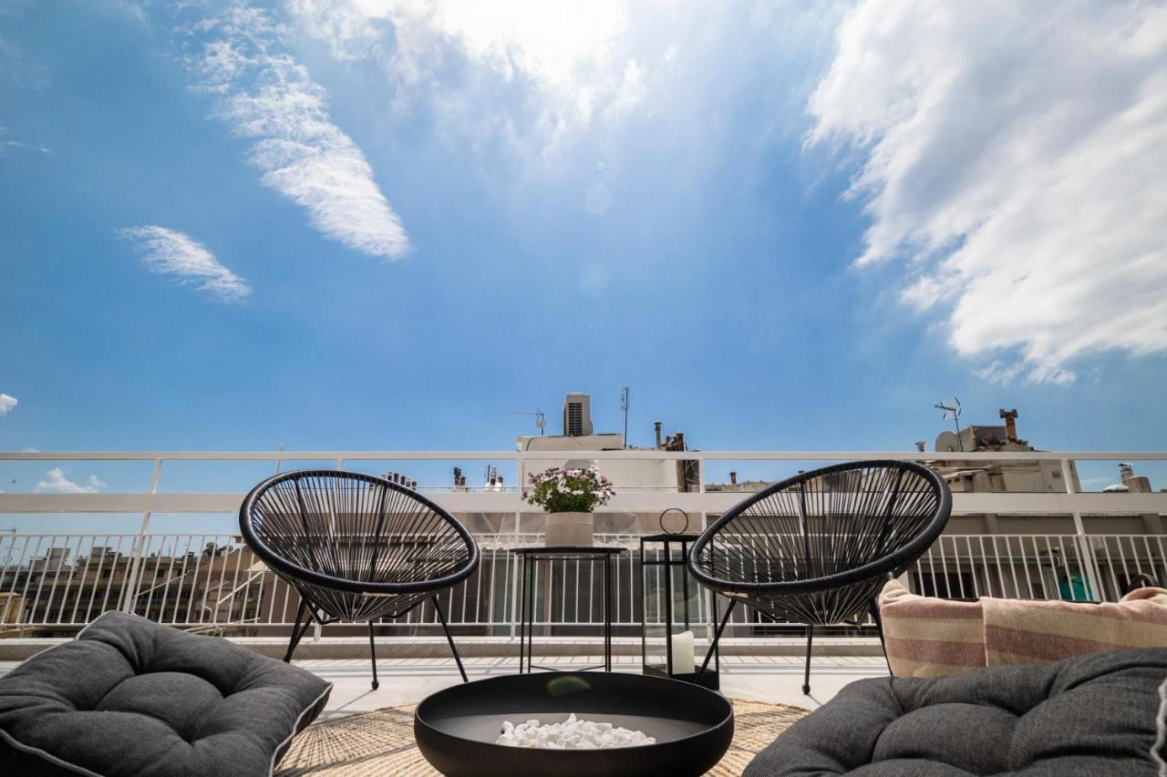 Ares Penthouse Apartment Thessaloniki Exterior photo