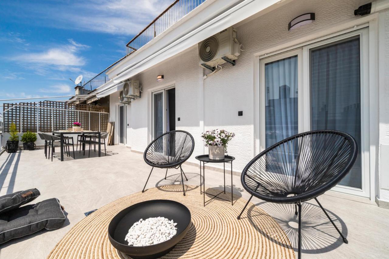Ares Penthouse Apartment Thessaloniki Exterior photo