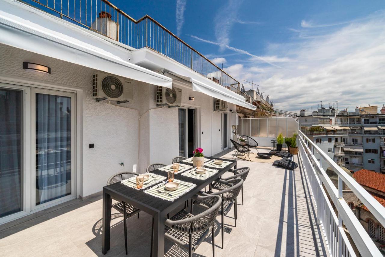 Ares Penthouse Apartment Thessaloniki Exterior photo